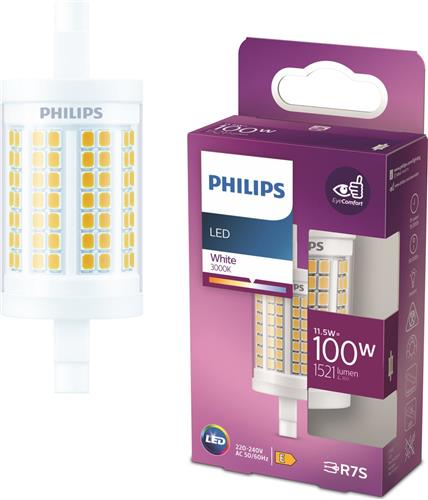 Philips LED Staaflamp - 100W - R7S fitting - Helderwit licht