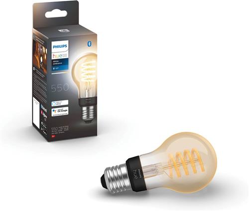 Philips Hue filament standaardlamp A60 - warm tot koelwit licht - 1-pack - E27