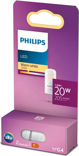 Philips LED 20W G4 Warm Wit