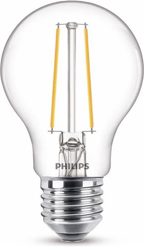 Philips Lighting 76239100 LED-lamp Energielabel F (A - G) E27 Peer 1.5 W = 15 W Warmwit (Ø x l) 6 cm x 10.4 cm 1 stuk(s)