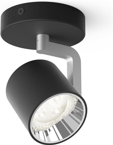 Philips BYRL Opbouwspot LED 1x4,3W/430lm Zwart