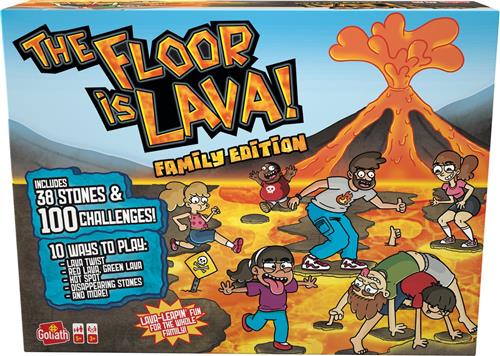 Goliath The Floor is Lava Family Edition - Actiespel - Geschikt voor de hele familie