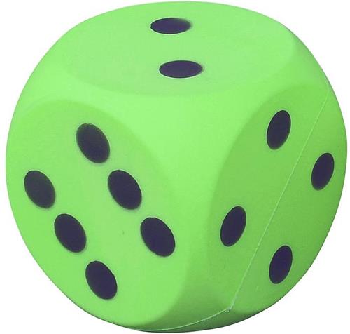 Uncoated Foam Dice