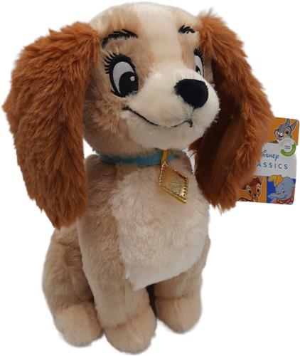 Disney - Lady en de Vagebond - Knuffel - Hond - Lady - 30 cm