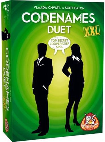 White Goblin Games - Codenames Duet XXL - Gezelschapsspel