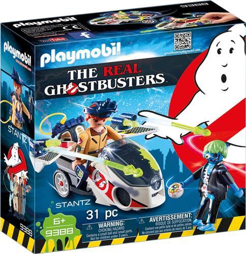 PLAYMOBIL Ghostbusters Stanz met luchtmoto - 9388