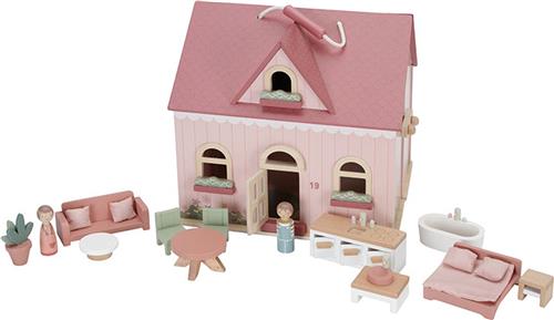 Little Dutch Houten Poppenhuis - Small - Pink