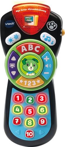 VTech Baby Mijn Eerste Afstandsbediening - Educatief Babyspeelgoed - Cijfers en Letters - Sint Cadeau - Van 9 tot 36 Maanden