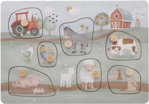 Little Dutch - Geluidenpuzzel FSC - Little Farm