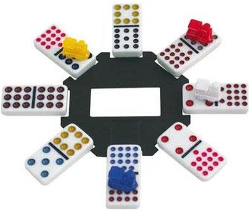 Tactic - Mexican Train Tin Box - Dominospel - in blik