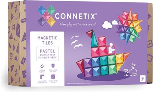 Connetix Pastel Starterset Pack 64 pc