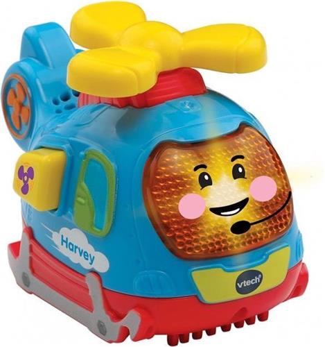 VTech Toet Toet Auto's Speelfiguur - Harvey Helikopter - Interactief Speelgoed - Educatief Babyspeelgoed - Sint Cadeau - Vanaf 1 tot 5 Jaar