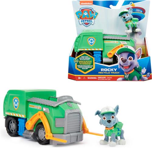 PAW Patrol - Rocky - Vuilniswagen - Speelgoedauto