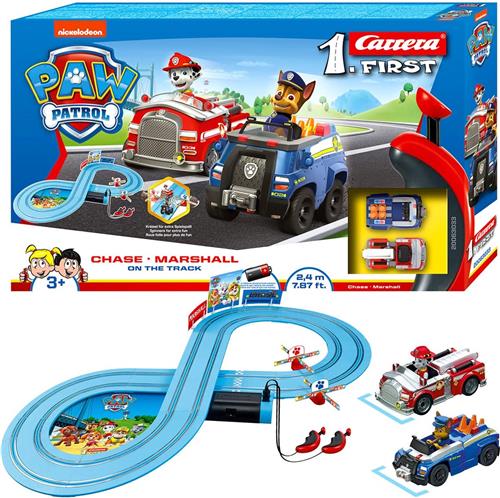 Carrera First PAW Patrol On the Track - Racebaan 2,4 m