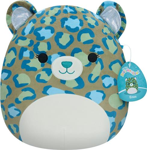 Squishmallows - Enos the Dark Green Leopard 30 cm Plush