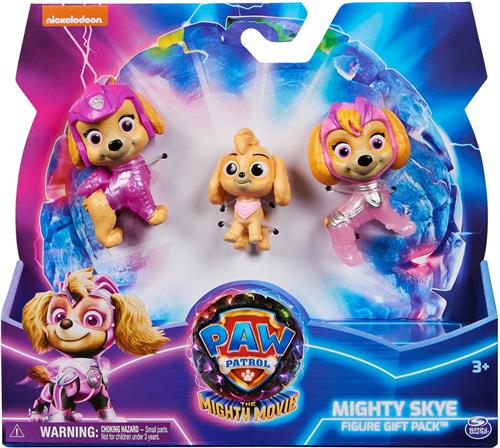 PAW Patrol The Mighty Movie - Skye figurenset inclusief unieke Skye-puppy