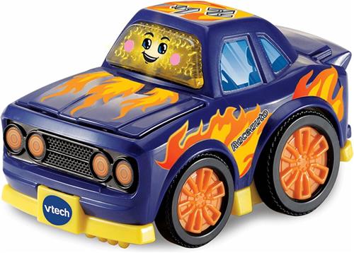 VTech Toet Toet Auto’s Rico Raceauto – Speelgoed Auto – Met Licht- en Geluidseffecten – Blauw – Sint Cadeau - 1 tot 5 jaar