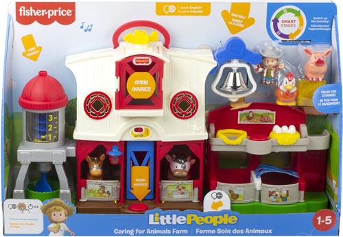 Fisher-Price Little People Boerderij - Peuter speelgoed - Engels Frans