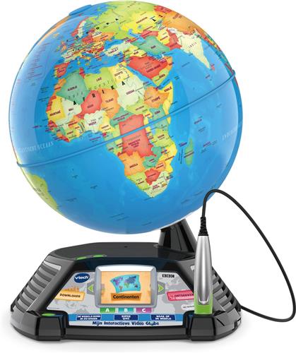 VTech Mijn Interactieve Video Globe - Wereldbol Kinderen - Educatief Speelgoed - Sint Cadeau - Kinderspeelgoed 7 Jaar tot 12 Jaar