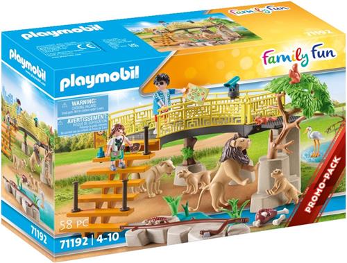 PLAYMOBIL Family Fun PROMO Leeuwen in het buitenverblijf - 71192