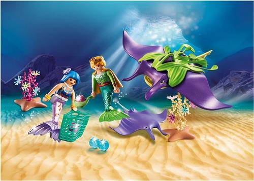 PLAYMOBIL Parelvissers met roggen - 70099