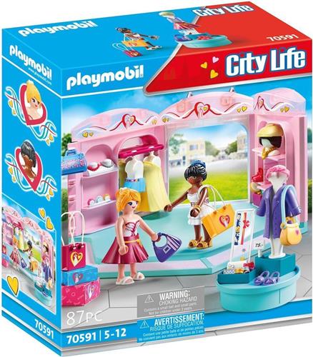 PLAYMOBIL City Life Modewinkel - 70591