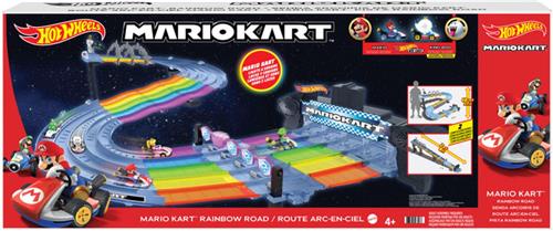 Hot Wheels Mario Kart Regenboogbaan - Speelgoed auto racebaan