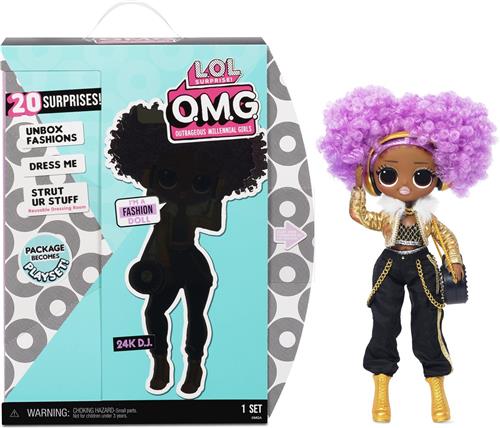 L.O.L. Surprise! OMG 3.8 Doll 24K D.J. - Modepop