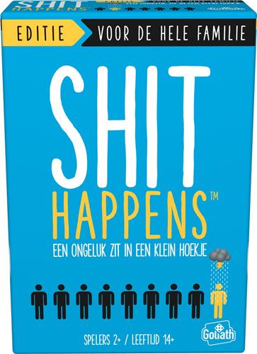 Shit Happens: Familie Editie 14+ - Nederlandstalig Kaartspel - Partyspel