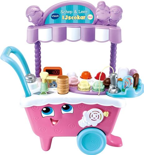 VTech Schep & Leer IJscokar Deluxe - Educatief Speelgoed - IJskar - Ontdek Kleuren, Dieren en Tellen - Sinterklaas Cadeau - Kinderspeelgoed 2 Jaar tot 5 Jaar