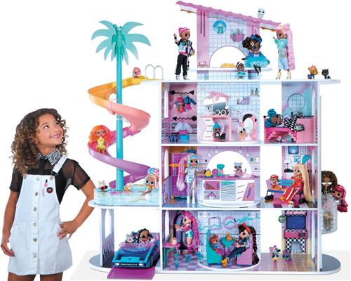 L.O.L. Surprise! OMG Huis Vol Verrassingen - 122 cm - Poppenhuis