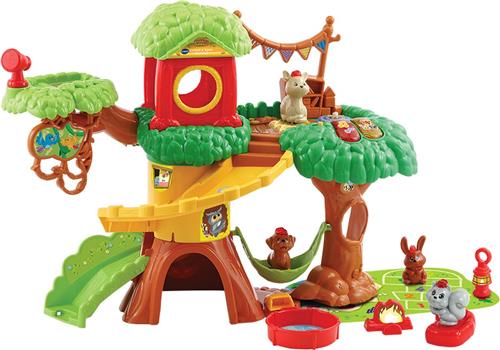 VTech Zoef Zoef Dieren Ontdek & Speel Boomhut – Educatief Speelgoed - Licht- en Geluidseffecten – Sint Cadeau - 1 tot 5 jaar