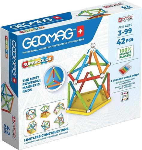 Geomag Super Color Recycled 42 delig