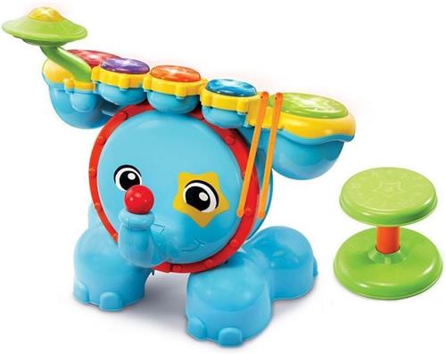 VTech Rock & Leer Drumstel - Educatief Baby Speelgoed - Geluid en Spelletjes - Baby Muziek Instrument - Van 1.5 tot 4 Jaar