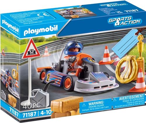 PLAYMOBIL Sports and action racekart - 71187