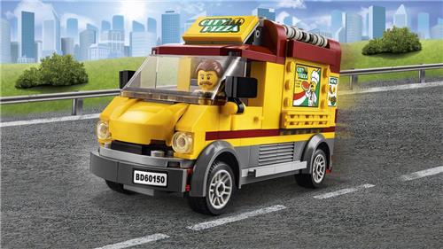 LEGO City Pizza Bestelwagen - 60150