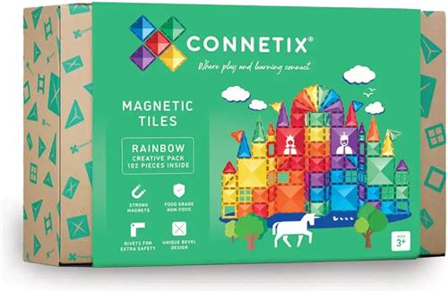 Connetix Rainbow Creative Pack 102 pc