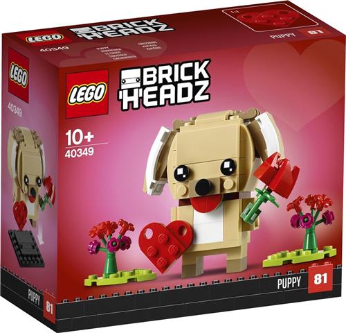 LEGO BrickHeadz Valentijnspuppy - 40349