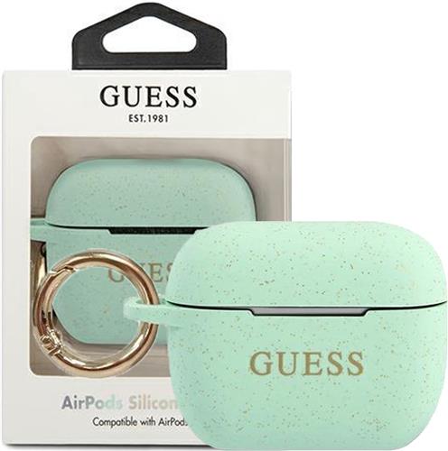 GUESS Silicone Case AirPods Pro 1 (1e generatie) - Groen