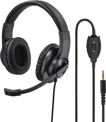 Hama PC-Office-headset "HS-P350", stereo, zwart