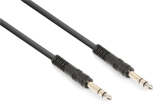 Vonyx audiokabel met 6,3mm jackpluggen (stereo) - 3 meter