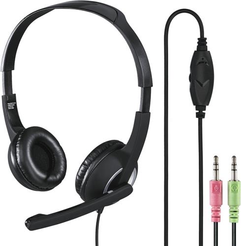 Hama PC-Office-headset "HS-P150", stereo, zwart