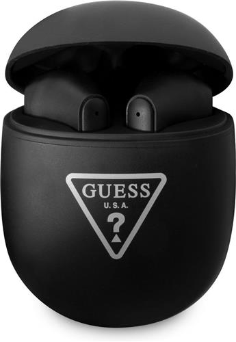 Guess True Wireless Triangle Logo - TWS Bluetooth In-ear Oordopjes - Zwart