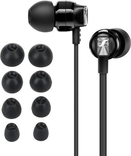 kwmobile 8x Reserve covers voor oordopjes geschikt voor Sennheiser CX 300S / CX 6.00BT / Momentum In-Ear - 4 maten - Silicone dopjes voor in-ear headphones