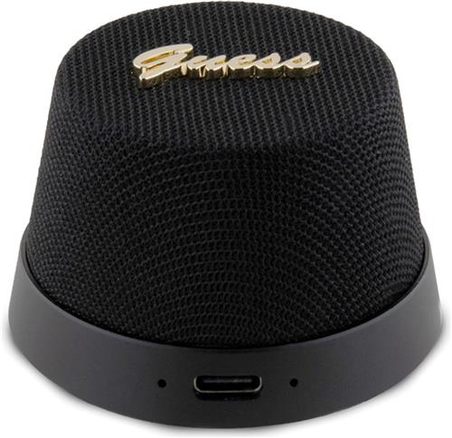 Guess Bluetooth Speaker Script Logo (MagSafe Compatible) - Zwart