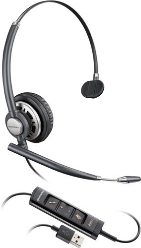 POLY EncorePro 715 USB-A Monoaural Headset TAA