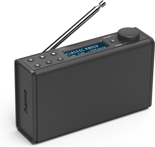 Hama Digitale radio "DR7USB", FM/DAB/DAB+/werkt op batterijen