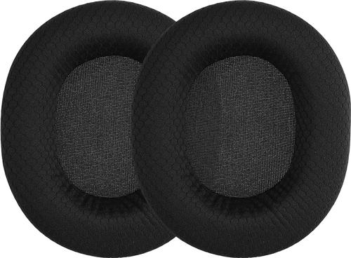 kwmobile 2x oorkussens geschikt voor SteelSeries Arctis 3 / Arctis 5 / Arctis 7 / Arctis 9 / Arctis 9X - Earpads voor koptelefoon in zwart