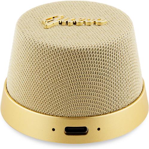 Guess Bluetooth Speaker Script Logo (MagSafe Compatible) - Goud