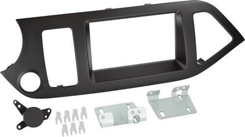 2-DIN Paneel - Geschikt voor Kia Picanto 2011-2019 - Zwart